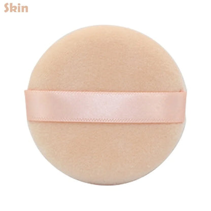 5Pcs Round Makeup Sponges Cosmetic Tools Soft Velvet Concealer Powder Puff Blender Sponges Facial Foundation Make Up Accessories