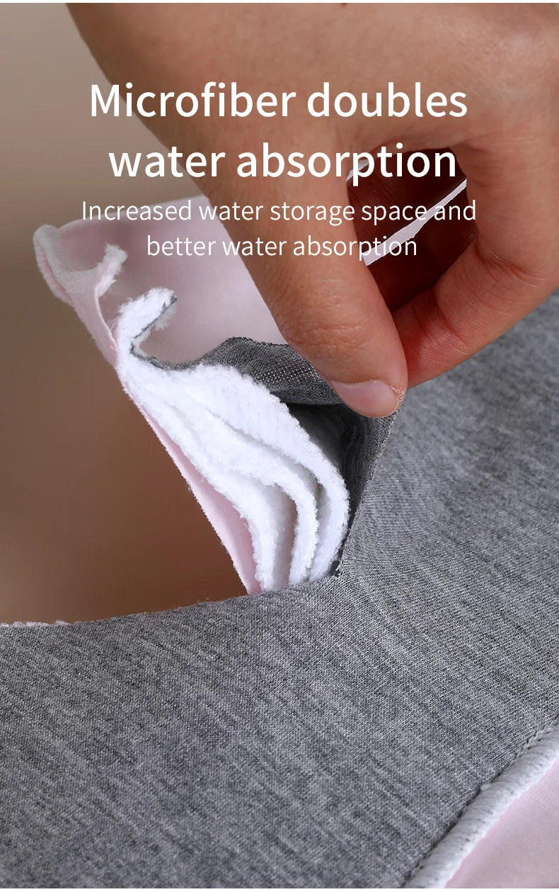2PCS Large Reusable Graphene Incontinence Pads Heavy-flow Menstrual Cotton Panty Liner Cloth Tampons Urinary Sanitary Pads