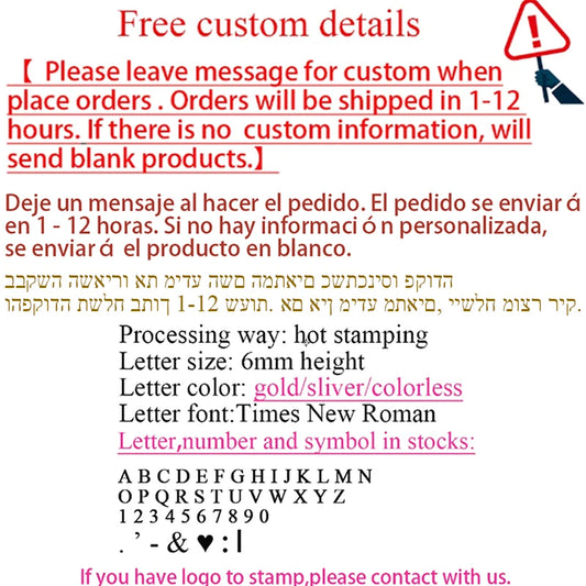Travel Luxury PU Leather Engrave Name Cosmetic Bag Zipper Fashion Small Make Up Bag Business Pen Pouch Versatile Storage Bags