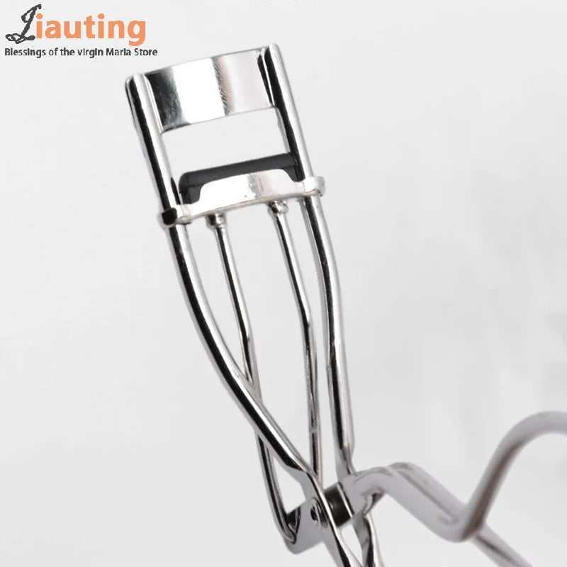 Mini Partial Eyelash Curler Nature Curl Sun Flower Eyelash Extension Volume Tweezers Stainless Steel Beauty Makeup Tool