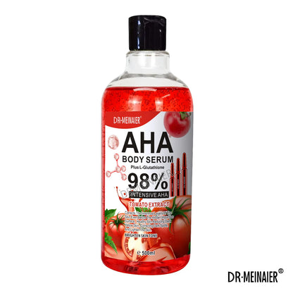 500ml AHA Moisturizing Face Serum Gentle Firming Repair Skin Arbutin Hydrating Brightening Body Serum for Women Men