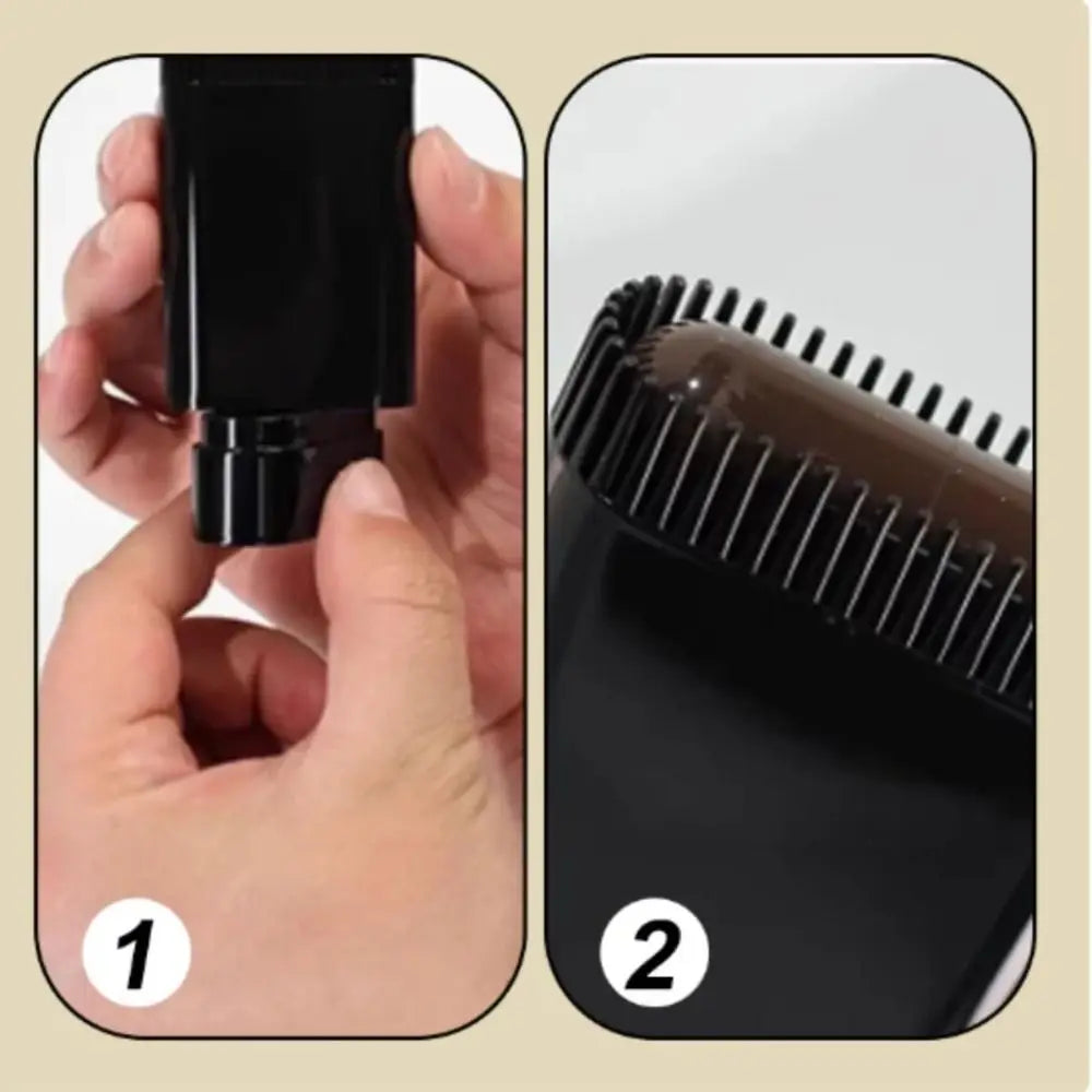 New Waterproof Comb Hair Dye Black Color Easy to Use Hair Colouring Cream Sweat-proof 2 in 1 Instant Dye for Gray Hair Coverage