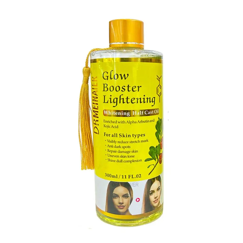 300ml Alpha Arbutin And Kojic Acid Brighten Serum Face & Body Moisturizer Nourishing Brighten Body Oil Body Face Skin Care