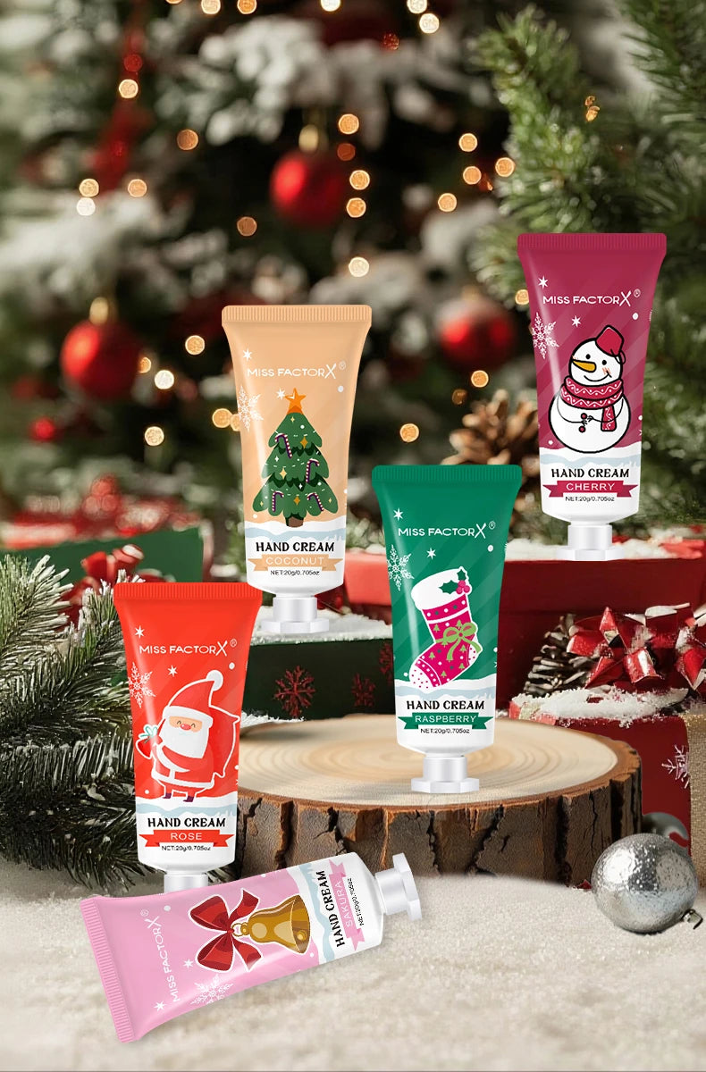 60 piece Christmas hand cream gift box set, advanced essence moisturizing and moisturizing, suitable for dry and cracked skin