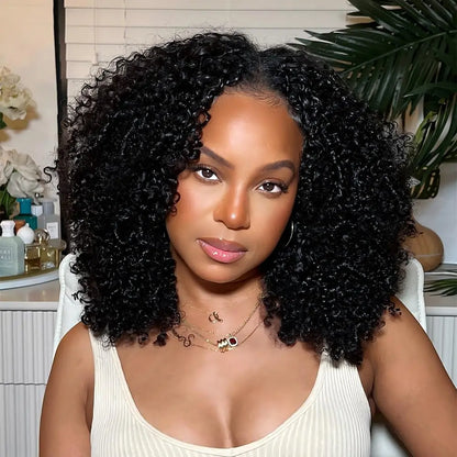 120g 240g Afro Kinky Curly Crochet Human Hair Knotless Pre-Separated Crochet Feather Hair Extensions Curly 100% Human Hair