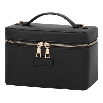 PU leather Cosmetic Bag Women Vanity Case Large Capacity Luxury Portable Travel Toiletry Bags Makeup Organizer