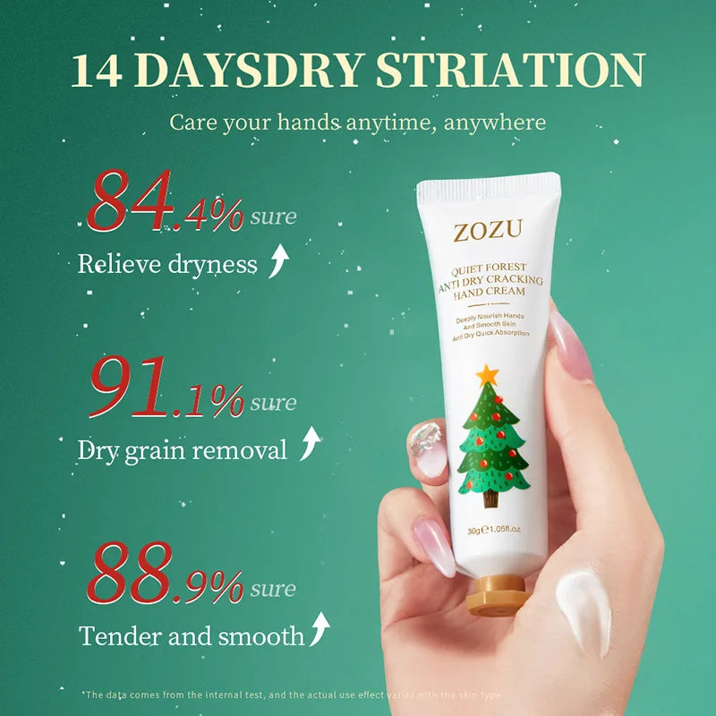 5pcs/Set Christmas Gifts Hand Cream Sets Moisturizing Refreshing Handcream Nourishing Beauty Hands Creams Skin Care Products