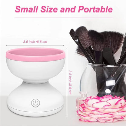 portable Electric Makeup Brush Cleaning Machine USB Cleaning Tool Suitable for Various Sizes of Beauty Makeup Brushes Artifact