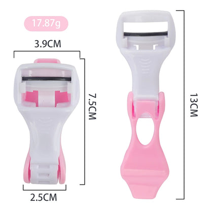 Portable Eyelash Curler Professional Curling Auxiliary Eyelash Extension Make False Clip Folding Beauty Salon Makeup Tools