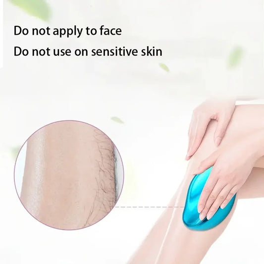 1/2/3pc Crystal Hair Eraser Gentle Painless Manual Epilator Reusable Nano Glass Hair Remover Exfoliation Body Legs Beauty Tools