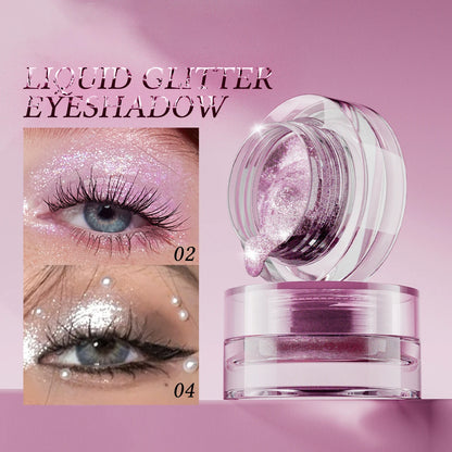 7 Color Liquid Eyeshadow Waterproof, non-sticky  rmt Highlighter & smoky eyeshadow with vivid color payoff Cosmetics