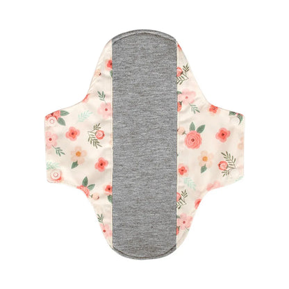 Graphene Reusable Sanitary Pads Leak Proof with Waterproof Layer Menstrual Cloth Pads Soft Anti-Slip Panty Liner Incontinence