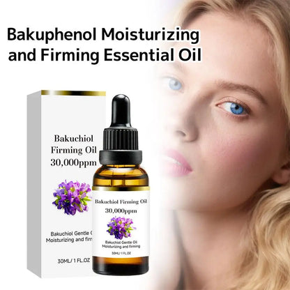 Natural Bakuchiol Facial Oil Deep Nourishing Elasticity Repair Skin Serum Hydrating Brightening Anti Wrinkle Skin Care 30ml