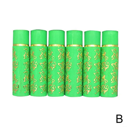 6Pcs/Set Color-changing Lipstick Lip Balm Reduce Lip Lines Repair Long Lasting Moisturizing Velvet Lipstick Exfoliating Lip Base