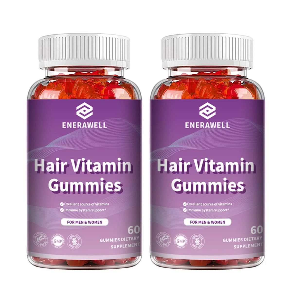 Biotin Gummies 5000 Mcg Hair Skin Nails Support Beauty Vitamins 60 Gummies Daily Wellness Supplement