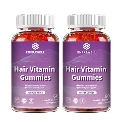 Biotin Gummies 5000 Mcg Hair Skin Nails Support Beauty Vitamins 60 Gummies Daily Wellness Supplement