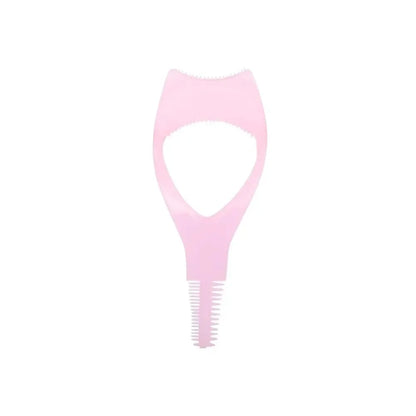 3 in 1 Portable Eyelash Makeup Tool Lash Curler Anti Smudge Mascara Shield Guard Eyeliner Holder Eye Beauty Cosmetic Accessory