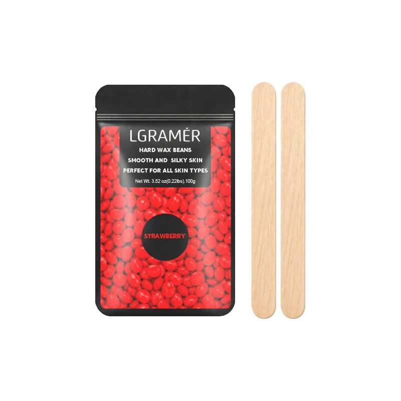 100g/200g/400g Multi Scent Hard Wax Beans Gentle Painless Hair Removal No Irritation Depilatory Hot Film Wax For Full Body