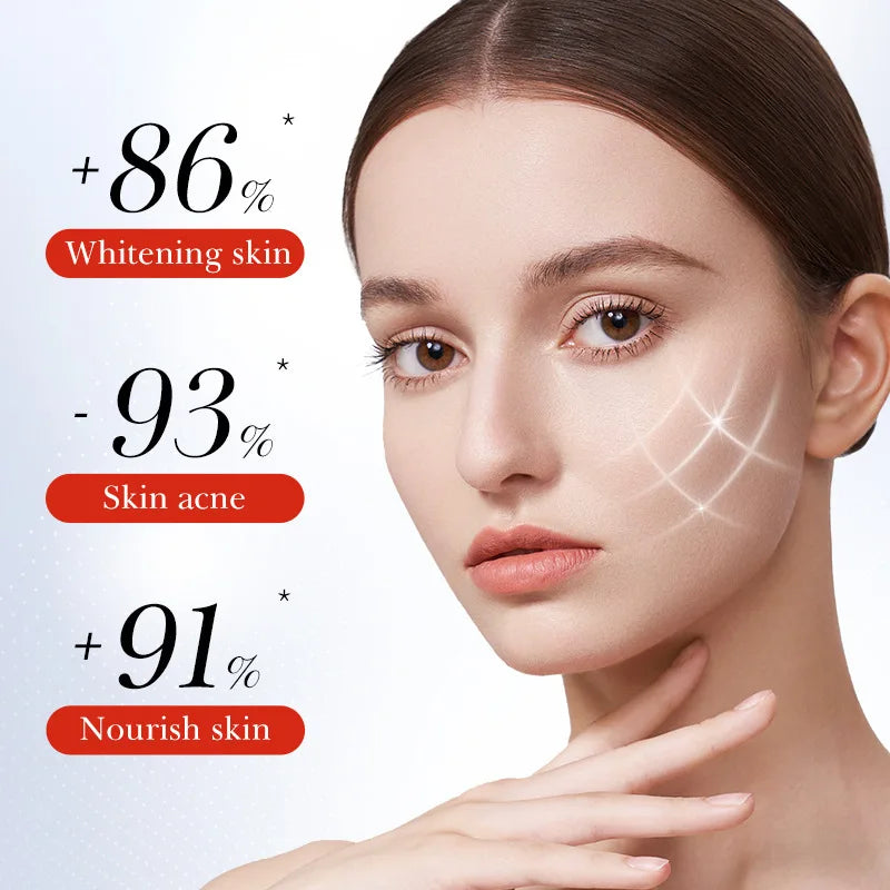 1/2/4pcs SADOER Kojic Acid Face Cream Moisturizing Freckle Removing Creams Brightening Hydrating Facial Cream Skin Care Products