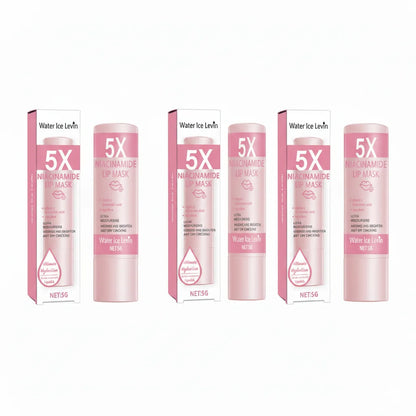 Niacinamide Lip Mask 5g with Vitamin C & Hyaluronic Acid - Ultra Moisturizing Hydrating Brightening Lip Balm, Anti Dry Cracking