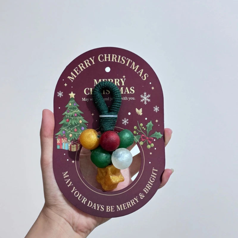 Christmas Grape Handmade Soap Gift Set Creative Gift Holiday Present Bath Body Cleansing Skin Care Scented Soap Bars Travel Size