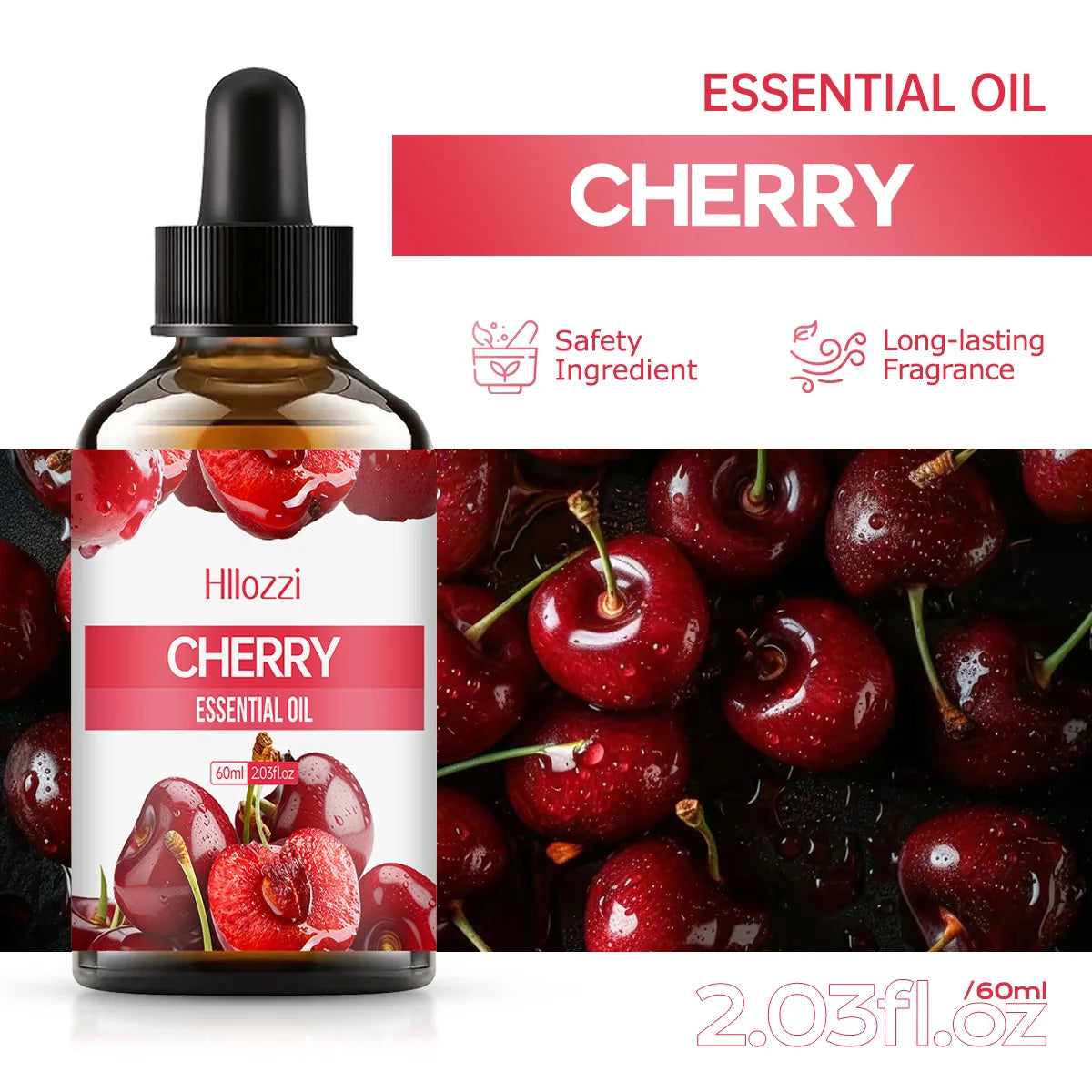 cherry essential oil fruit essential oil multi-purpose aromatherapy aromatherapy essential oil humidifier diffuser air clarity