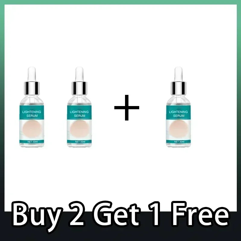 Skin Whitening Serum Private Parts Underarm Bleaching Serum Remove Dark Melanin Whiten Butt Knee Brighten Inner Thigh Arm Body