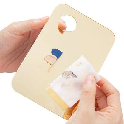 1PCS Acrylic Makeup Palette Makeup liquid foundation Color Palette Stick Makeup Manicure Tools Oil Paints Hand Painted Palette