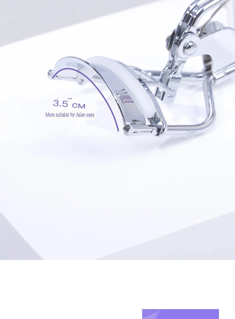 Sunflower Shaped Eyelash Curler And Tweezers Wide Angle Stainless Steel for Easy Beginner Use Natural Long-Lasting Curling Tool