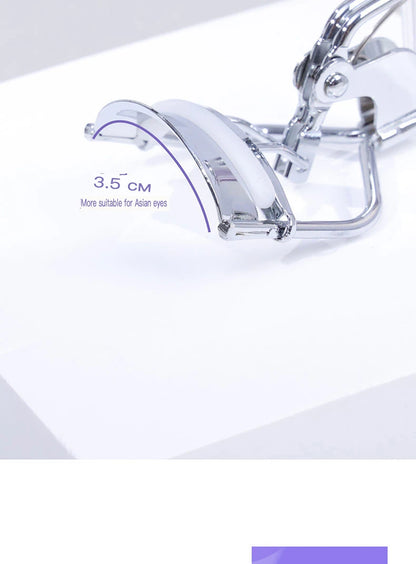 Sunflower Shaped Eyelash Curler And Tweezers Wide Angle Stainless Steel for Easy Beginner Use Natural Long-Lasting Curling Tool
