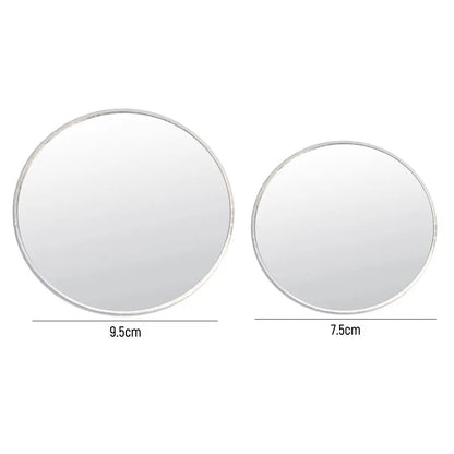 Round Convex Mirror Travel Selfie Photo Props High-definition Mirror Portable Makeup Mirror Handheld Photography Mirrors
