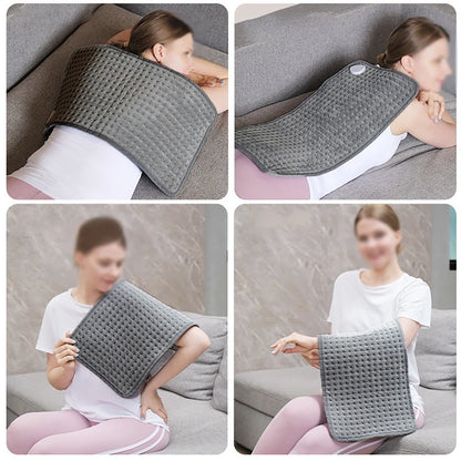 76x40cm/30X60 110V/220V  Extra Large Electric Heating Pad for Period Cramps Lower Back Pain Relief Heat Therapy Winter Warmer