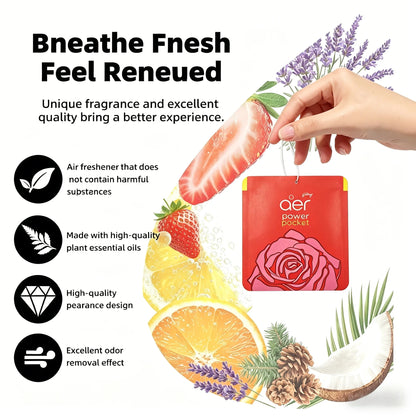 5-20pcs Rose Air Freshener, 30 Days Fragrance, Car & Home Deodorizer, Ideal for Bathroom Wardrobe & Birthday Gifts