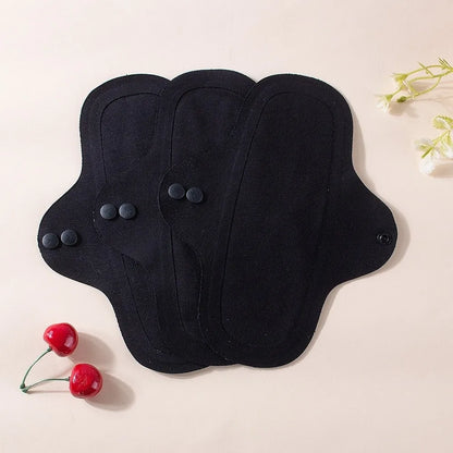 Diaper Washable Menstrual Cloth Pads Seamless Reusable Sanitary Napkin Pure Cotton Breathable Nursing Pad for Women Incontinence