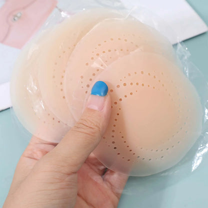 2-10PCS Invisible Self Adhesive Chest Paste Reusable Breathable Breast Sticker Strapless Lift Up Bra Pad Silicone Nipple Cover
