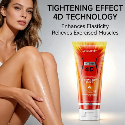 Fat Burning Weight Loss Cream Reduce Loose and Crepey Skin Firmness Reduce Cellulite Appearance 4D Body Firming Essence