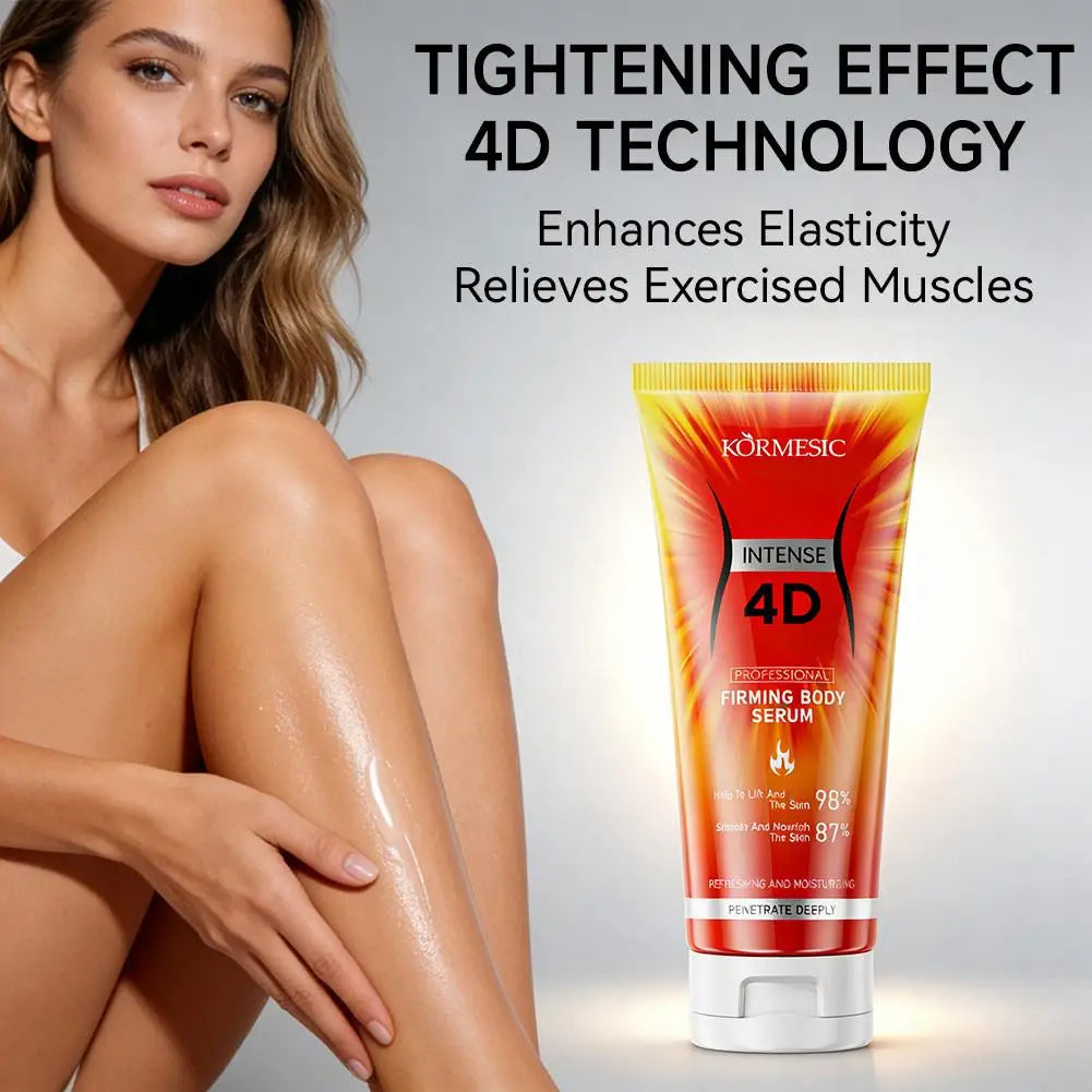 Fat Burning Weight Loss Cream Reduce Loose and Crepey Skin Firmness Reduce Cellulite Appearance 4D Body Firming Essence