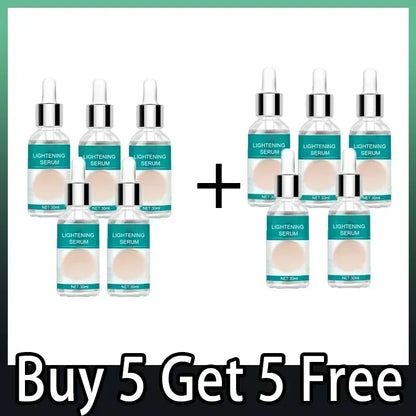 Skin Whitening Serum Private Parts Underarm Bleaching Serum Whiten Butt Knee Brighten Inner Thigh Arm Body Remove Dark Melanin