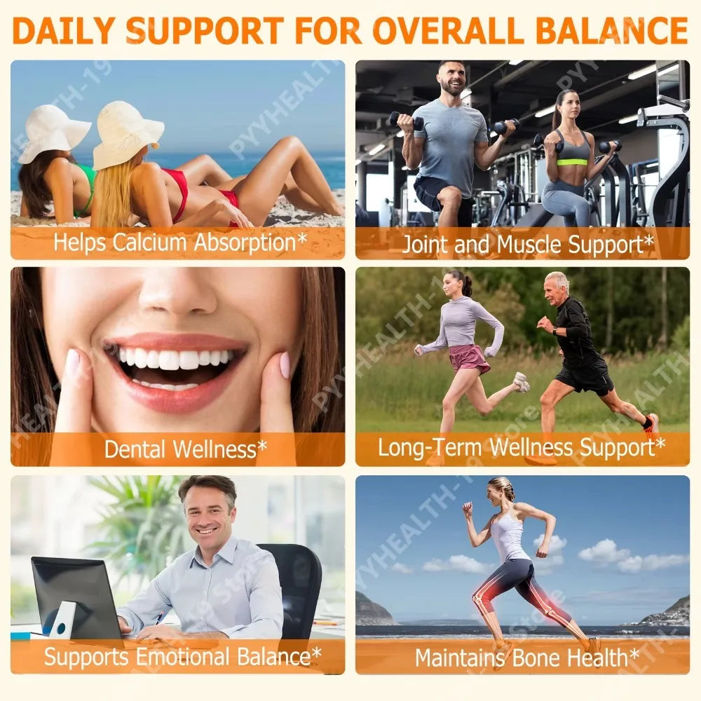 Vitamin D3 10,000 IU & K2 200 mcg Softgels Helps Maintain Healthy Bone Structure Supports Immune Health Strength & Energy 120 Ct