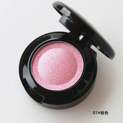 Fashion Nude Eyeshadow Makeup Matte Shimmer Eye Shadow Palette Make Up Glitter Eyeshadow With Brush Mirror 133#