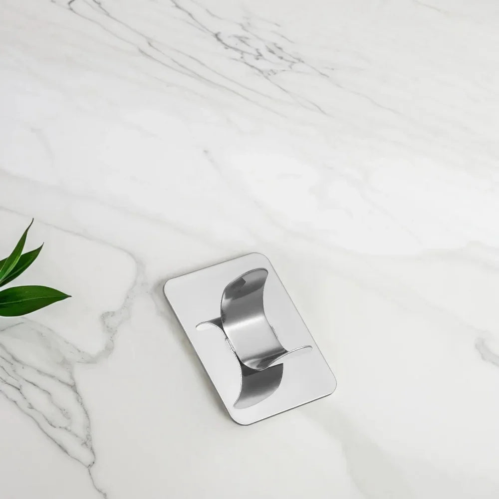 Stainless Steel Cosmetic Mixing Palette With Mini Foundation Spatula Professional Makeup Blending Tray For Liquid Foundation