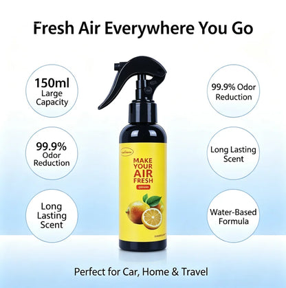 150ml Car Air Freshener Spray 8 Scents Optional Odor Eliminator Deodorant Long Lasting Fragrance Spray For Car Home Room Auto In