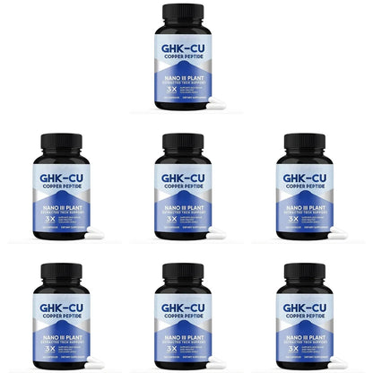 GHK-Cu Copper Peptide Capsules for Skin Repair Support, Collagen Metabolism Support, and Antioxidant Protection - 120 Capsules