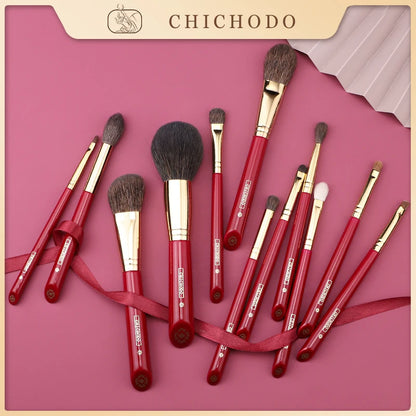 CHICHODO Luxury Makeup Brush All Kinds of Animal Hair Makeup Brush Professional Beauty Brush Soft High Quality Cosmetics Tool
