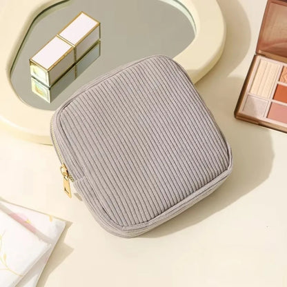 Fashion Mini Makeup Lipstick Bag Travel Organizer Bags Sanitary Napkins Case Small Pouch Cosmetic Storage Pouch Women