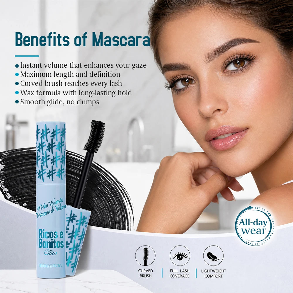 Christmas Cold Tone Eye Makeup Set Gel Glitter Stick Eyeliner Pencil Mascara Waterproof Long Lasting Smudge Proof for Party Gift