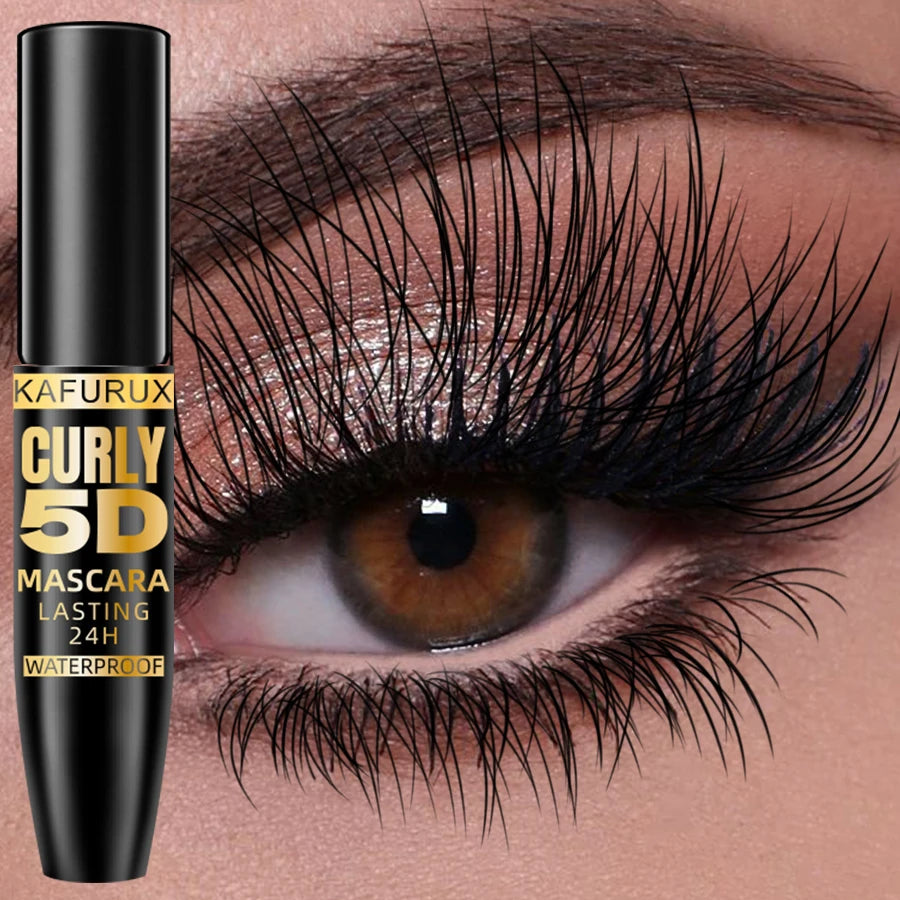 5D Mascara Thick Curl Waterproof Natural Lenthen Eyelash 9 Colors Blue White Green Pink Black Eye Makeup Korean Cosmetics