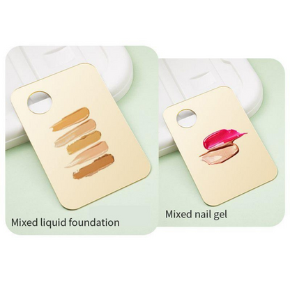 1PCS Acrylic Makeup Palette Makeup liquid foundation Color Palette Stick Makeup Manicure Tools Oil Paints Hand Painted Palette