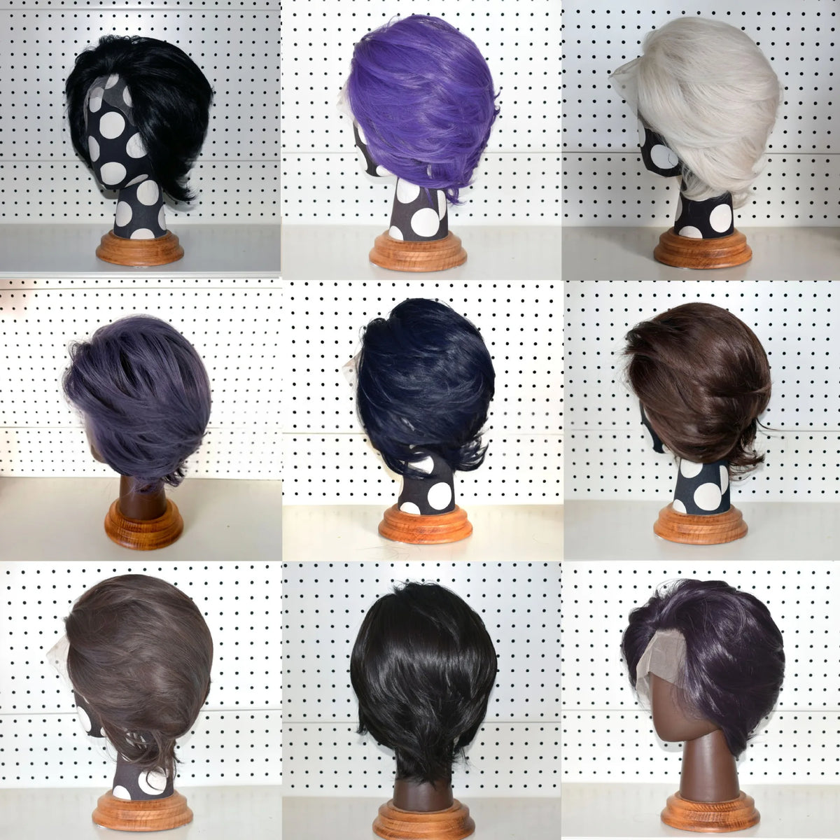 613 Blonde Short Bob Straight Wig for Man 8 Inch 13*4 Synthetic Lace Wigs 150% Density with Heat Resistant Fiber Hair Wig