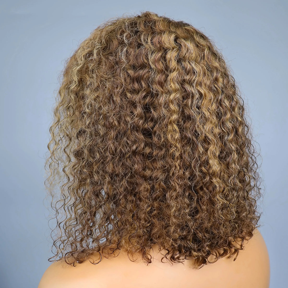 250 Density Highlight Short Bob 100% Human Hair Wigs Water Wave 13x4 HD Lace Front Wigs Ombre Blonde Deep Wave Lace Frontal Wig